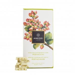 White Chocolate Bar with Pistachios 1.7 oz