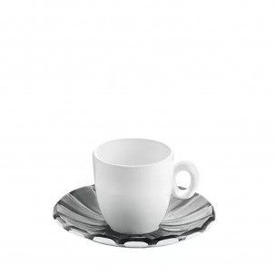 Grace Sky Grey Espresso Cups - Set of 2