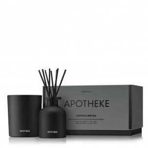 Charcoal Scented Candle and Diffuser Gift Set