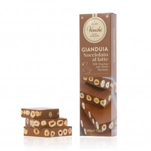 Milk Chocolate Gianduja with Piedmont Hazelnuts Soft Bar 7 oz