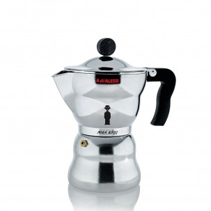 Moka Alessi Espresso Coffee Maker - 6 Cup