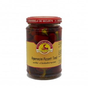 Calabrian Hot Round Cherry Chili Peppers 10.2 oz
