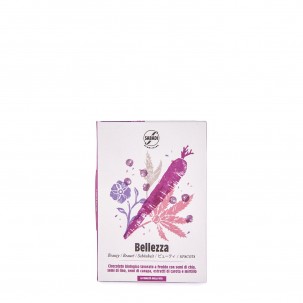 Bellezza Organic Chocolate Bar with Chia 1.76 oz
