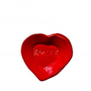 Lastra Red Heart Mini Amore Plate - Vietri | Eataly.com