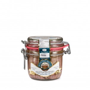 Anchovies In Olive Oil with Capers - Jar 8.1 oz