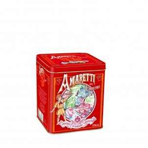 Crunchy Amaretti Cookies in Tin 8.8 Oz