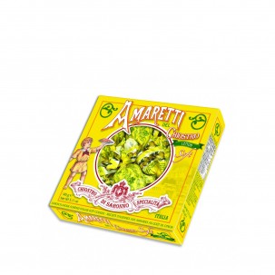 Lemon Amaretti Cookies in Soft Box 5.1 Oz