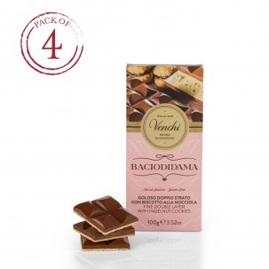 Milk Chocolate Baciodidama Bar 3.5 oz - Pack of 4