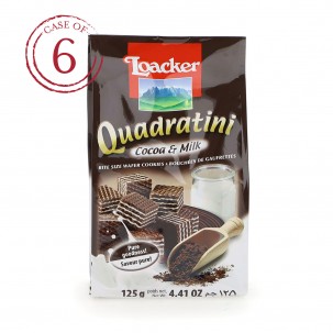 Cocoa-Milk Quadratini 4.4 oz - Case of 6