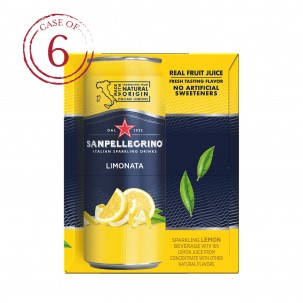 Limonata Lemon Sparkling Soda 11 oz - Case of 6