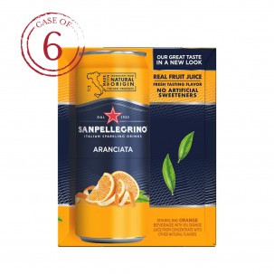 Aranciata Orange Sparkling Soda 11 oz - Case of 6