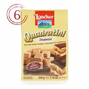 Tiramisù Quadratini 7.7 oz - Case of 6