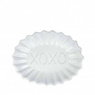 Incanto Pleated XOXO Plate