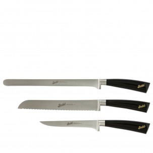 Elegance Ham - Set of 3 Black Knives