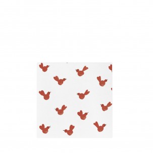 Papersoft Red Birds Cocktail Napkins