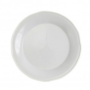 Chroma Light Gray Round Platter